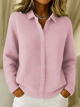 Katrina | Textured Knit Button Cardigan for Women