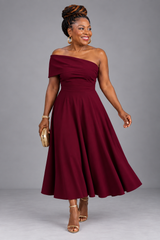 Oyinda | Graceful Sweeping Maxi Dress