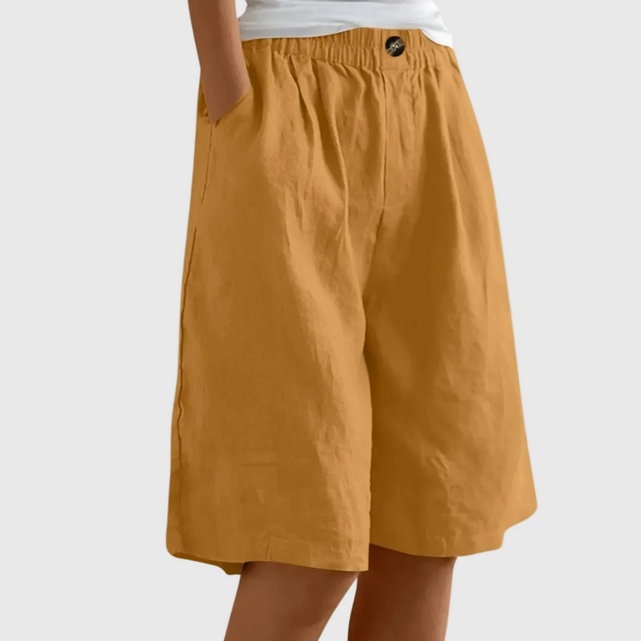 Madeleine | Loose-Fitting Shorts with Elastic Waist
