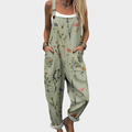 Comfortable Printed Dungaree