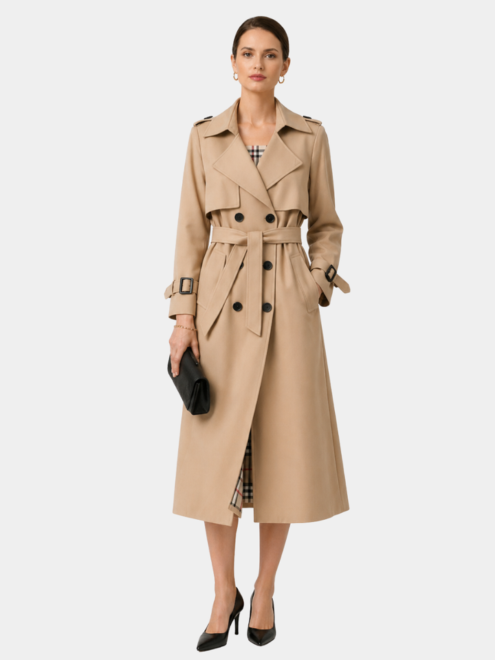 LISA | CLASSIC BELTED TRENCH COAT FOR WOMEN