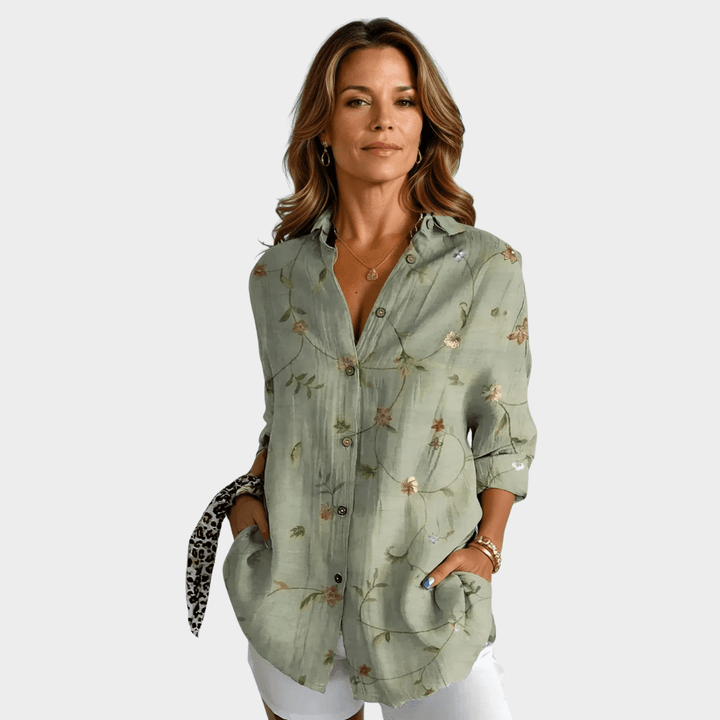 Katherine | Relaxed Printed Blouse