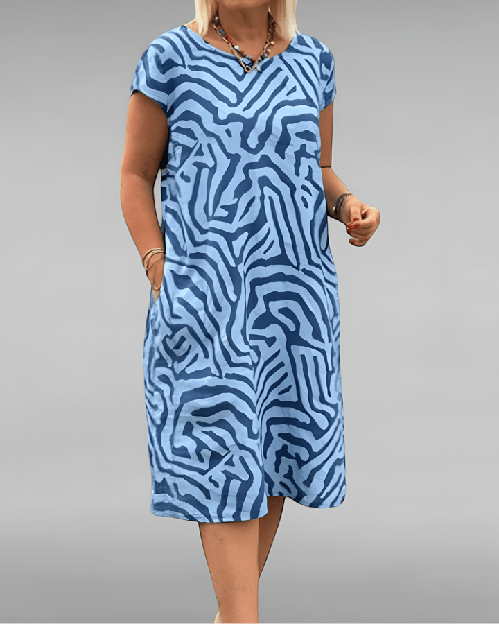 Sarah | Round Neck Dress