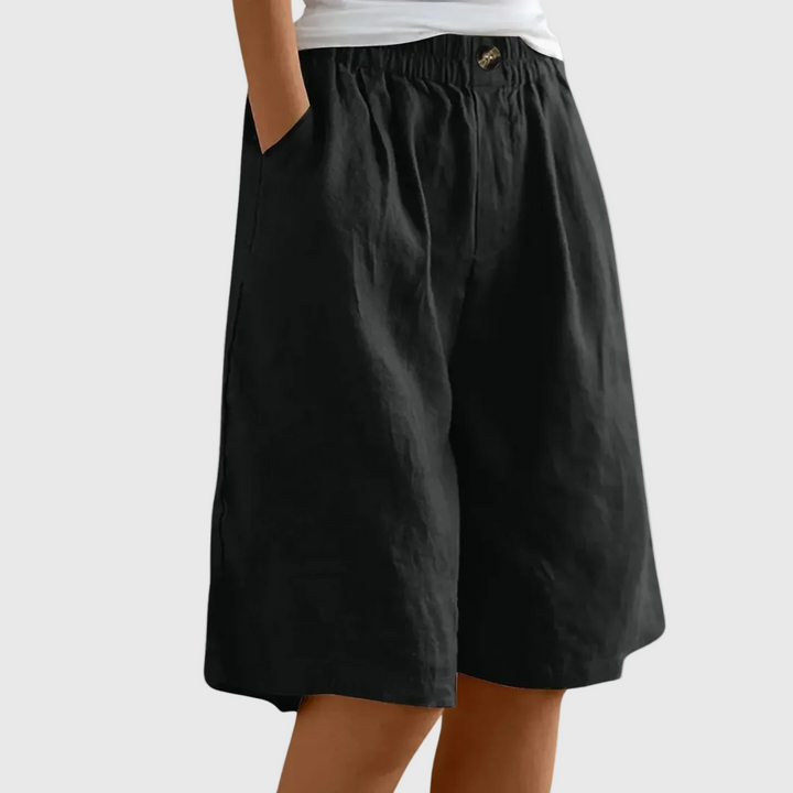 Madeleine | Loose-Fitting Shorts with Elastic Waist