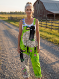Ottilia | Relaxed Full-Length Printed Jumpsuit in Multicolour