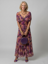 Ellis & Johnson™ | Off Shoulder Flow Midi Dress