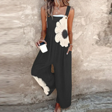 Comfortable Printed Dungarees