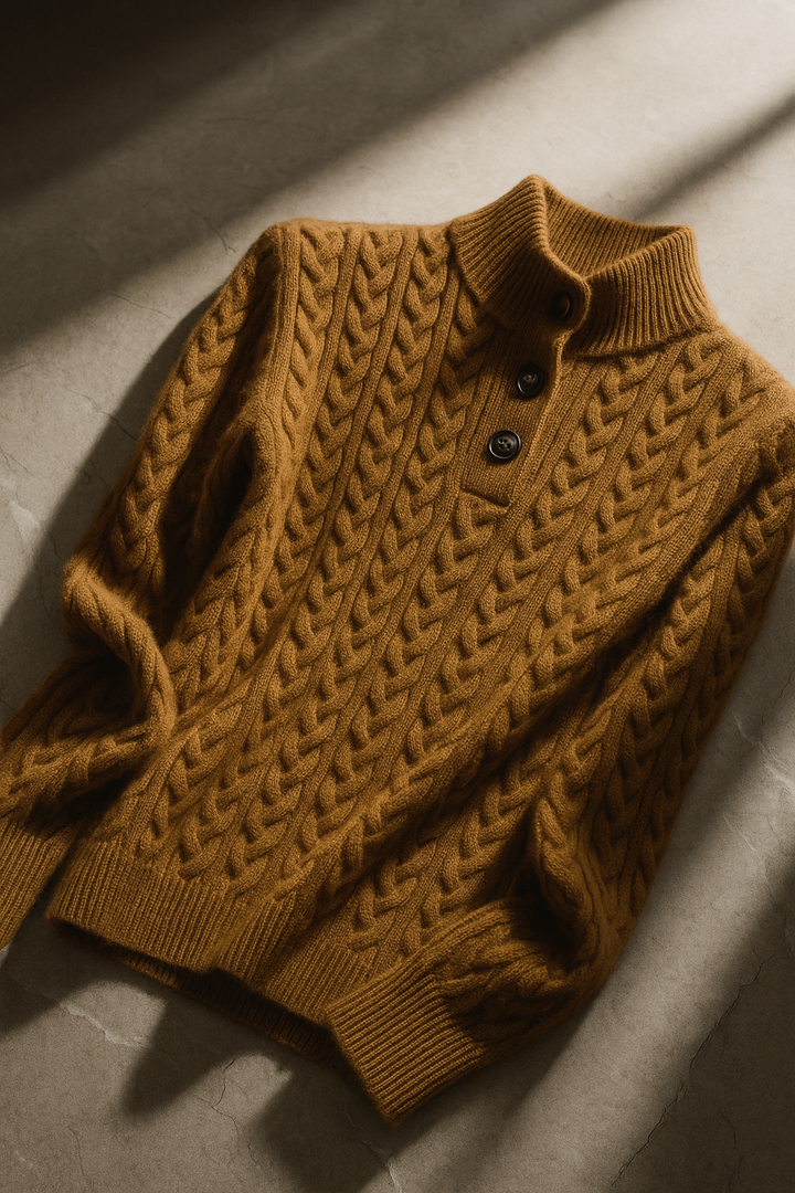 ARDEN | CABLE KNIT CASHMERE SWEATER FOR WOMEN