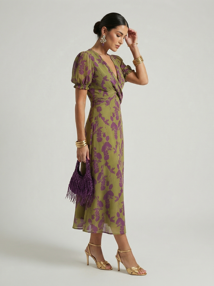 Bellthorne | Relaxed Floral Midi Dress
