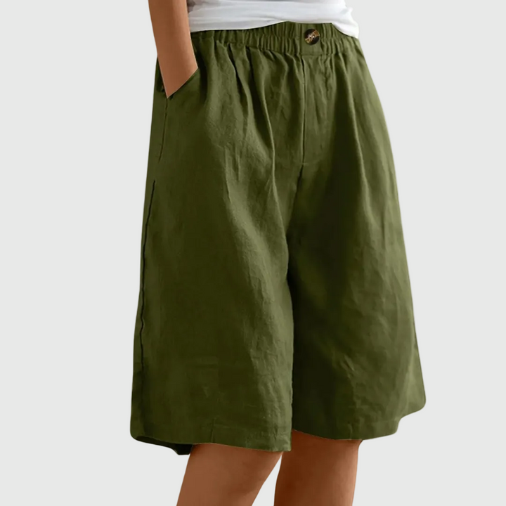Madeleine | Loose-Fitting Shorts with Elastic Waist