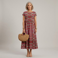 Elsie - Elegant Flowing Floral Dress