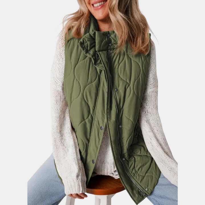 TERESA | QUILTED PUFFER VEST FOR WOMEN