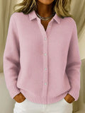 KATRINA | TEXTURED KNIT BUTTON CARDIGAN