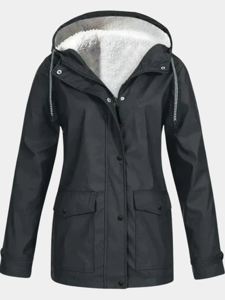 MILA | FLEECE LINED WATER-RESISTANT JACKET FOR WOMEN