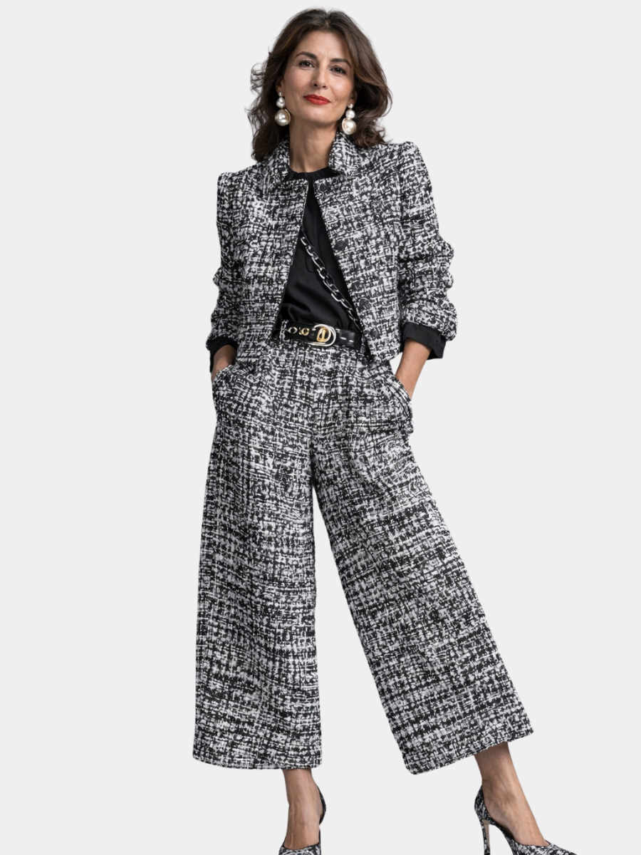 VALENTINA | STRUCTURED TWO-PIECE SET FOR WOMEN