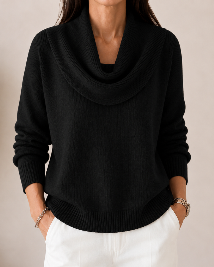 CELINE | COWL NECK JUMPER FOR WOMEN