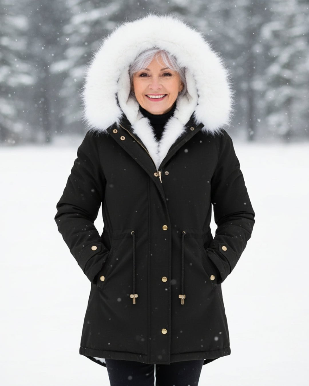 Isla | Fur Hood Parka