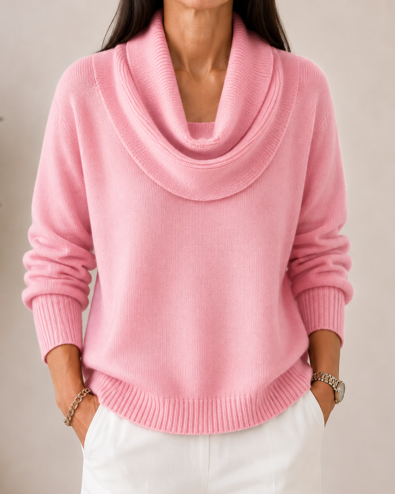 CELINE | COWL NECK JUMPER FOR WOMEN