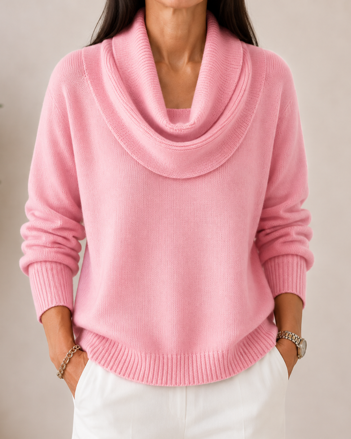 CELINE | COWL NECK JUMPER FOR WOMEN
