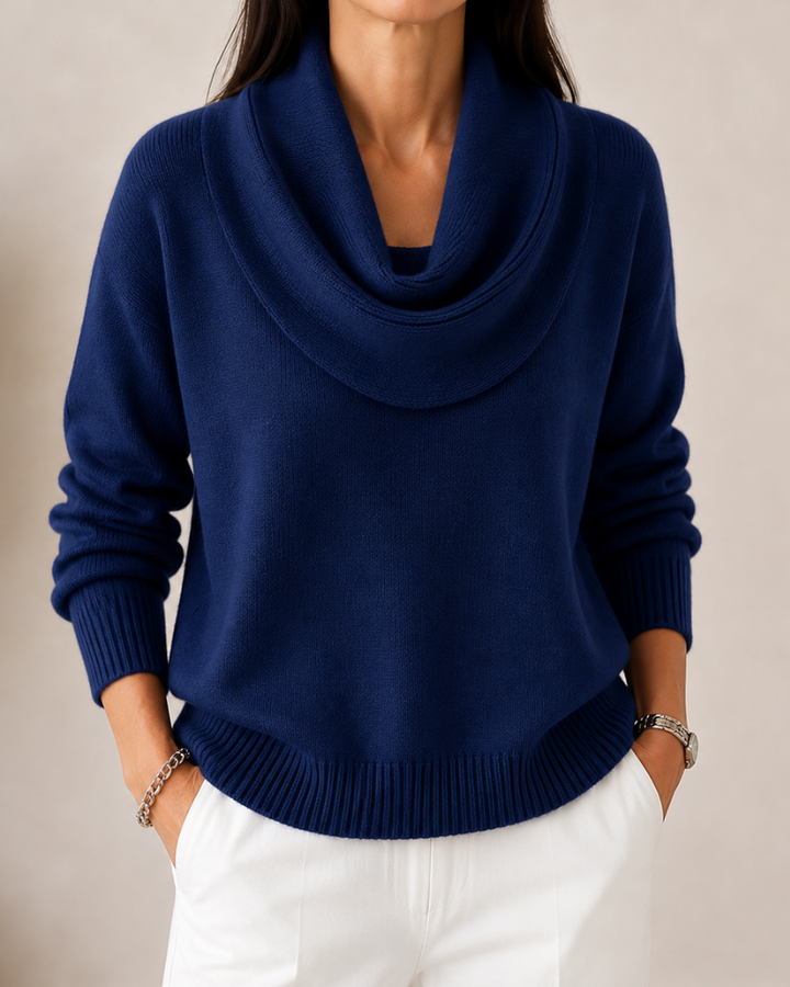 CELINE | COWL NECK JUMPER FOR WOMEN
