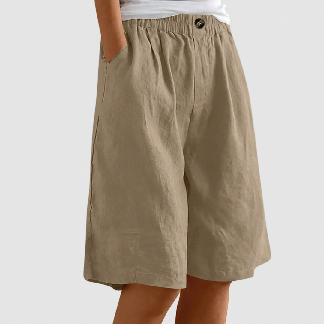Madeleine | Loose-Fitting Shorts with Elastic Waist