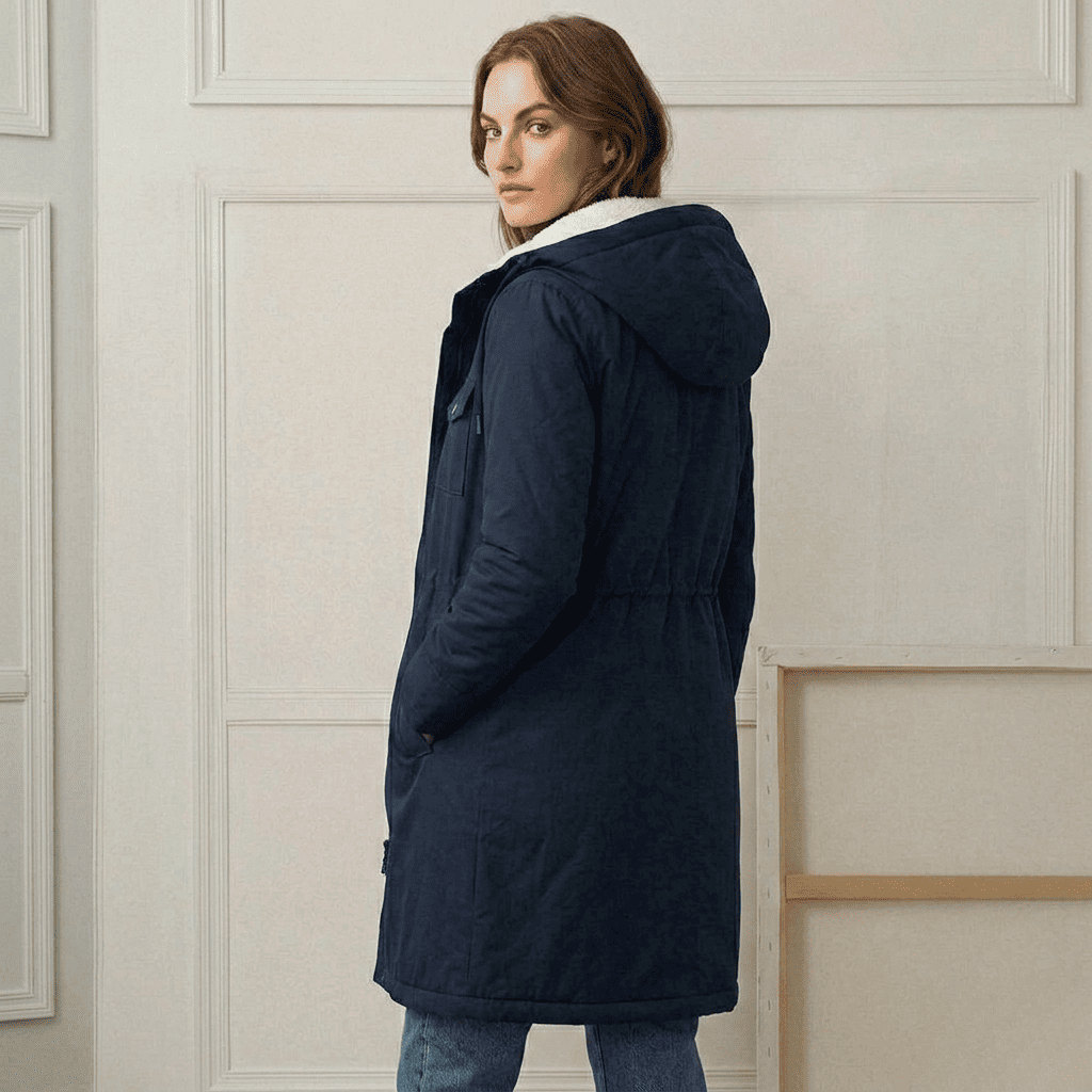 MARJORIE | HOODED WEATHER COAT FOR WOMEN