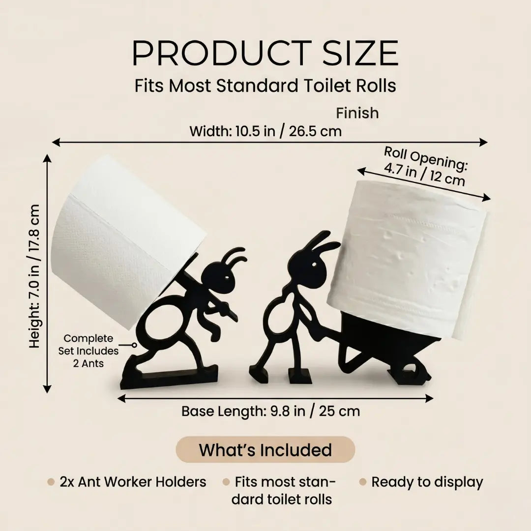 Ant Worker Paper Roll Holder