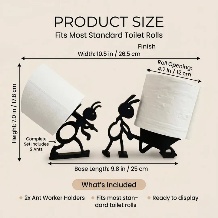 Ant Worker Paper Roll Holder