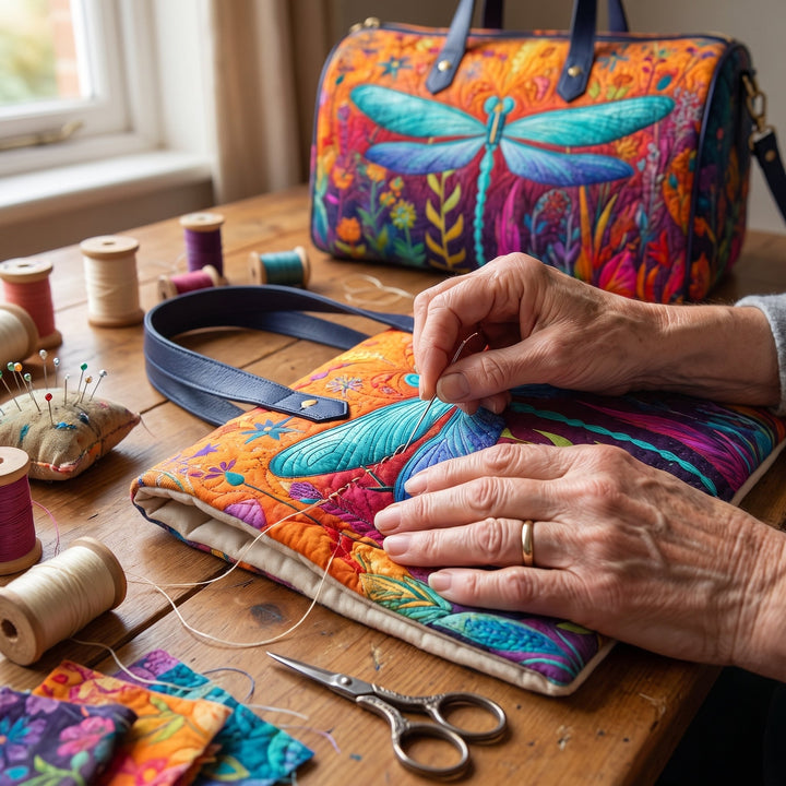 Flit and Fly Quilted Duffle Bag