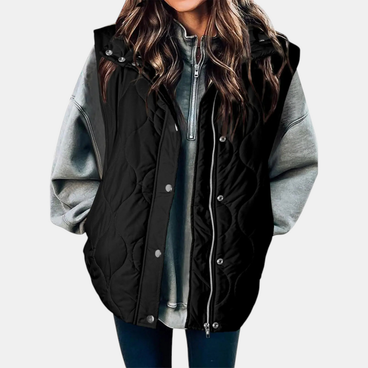 TERESA | QUILTED PUFFER VEST FOR WOMEN