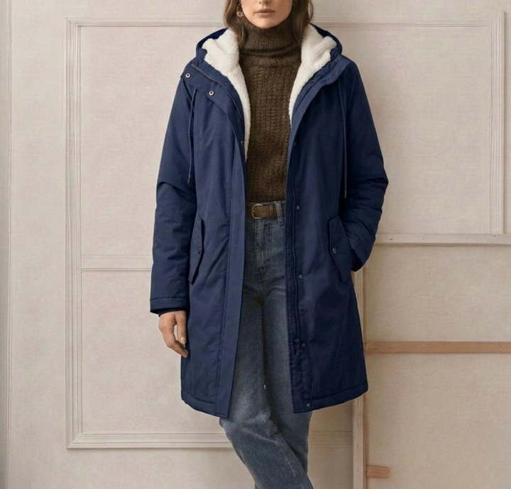 MARJORIE | HOODED WEATHER COAT FOR WOMEN