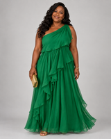 Simi | Cascading Ruffle Maxi Dress