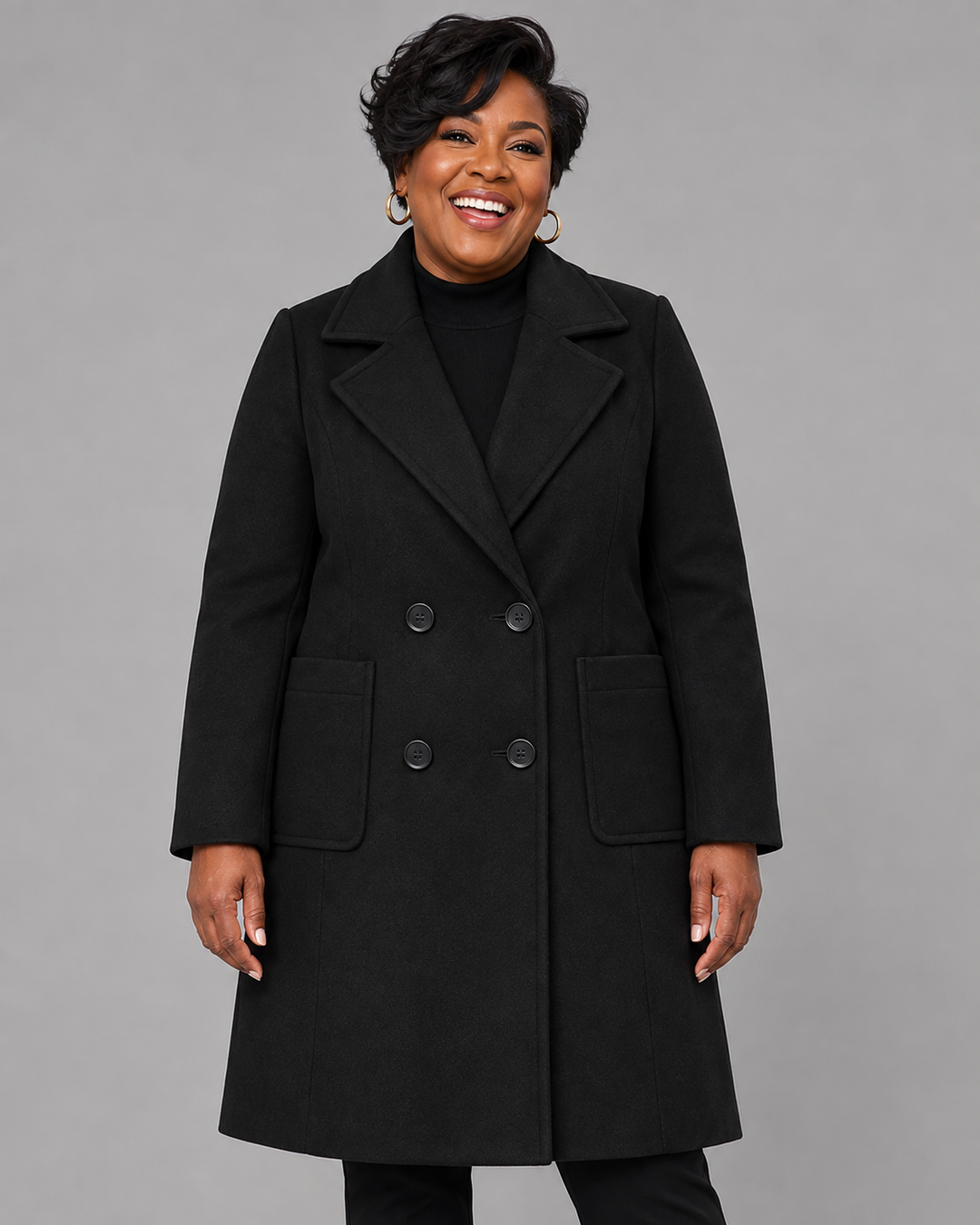 Nadine | Tailored Wool Coat