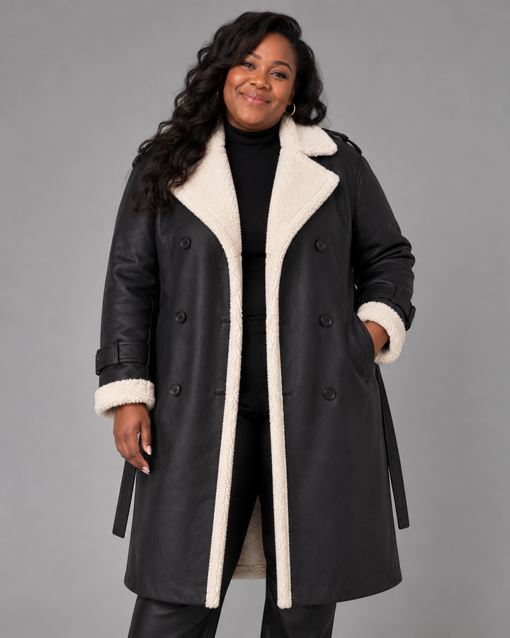 Yvette | Teddy-lined Trench Coat