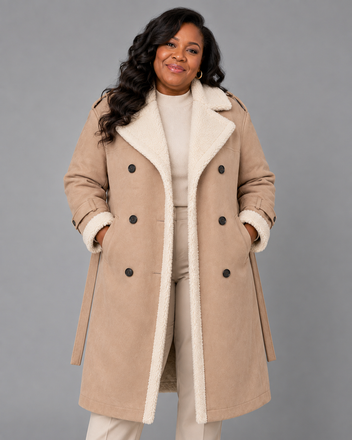 Yvette | Teddy-lined Trench Coat