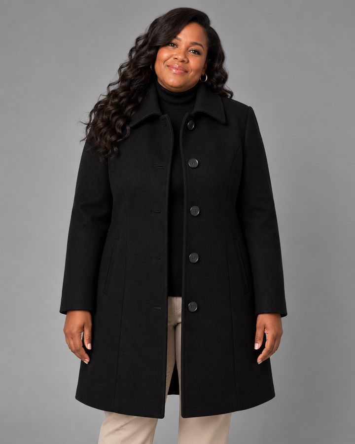 Lenora | Classic Fit & Flare Coat