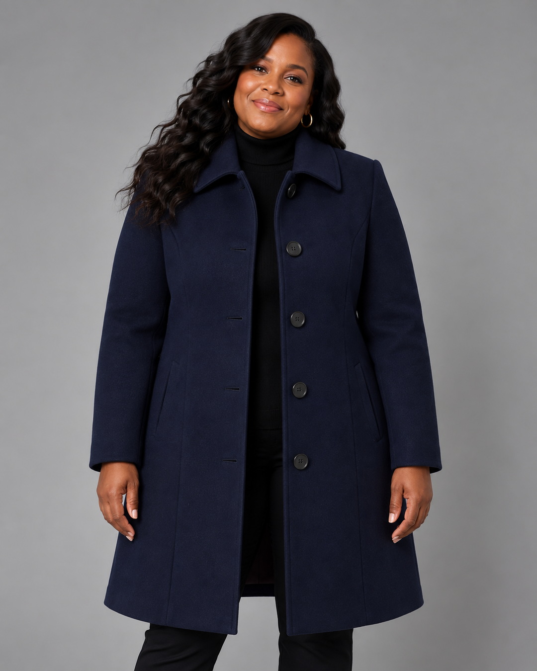 Lenora | Classic Fit & Flare Coat
