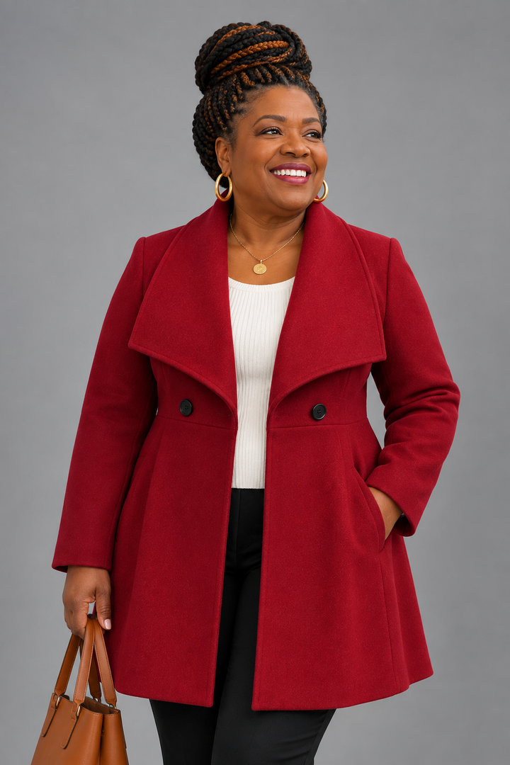 Louisa | Elegant Long Coat