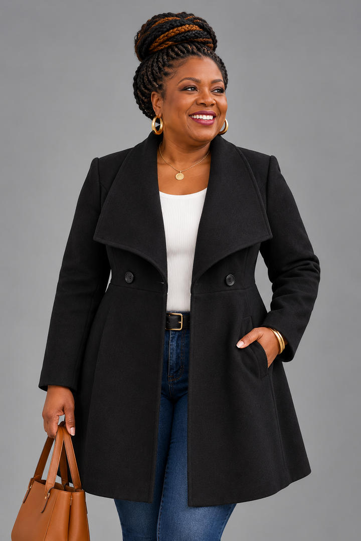 Louisa | Elegant Long Coat