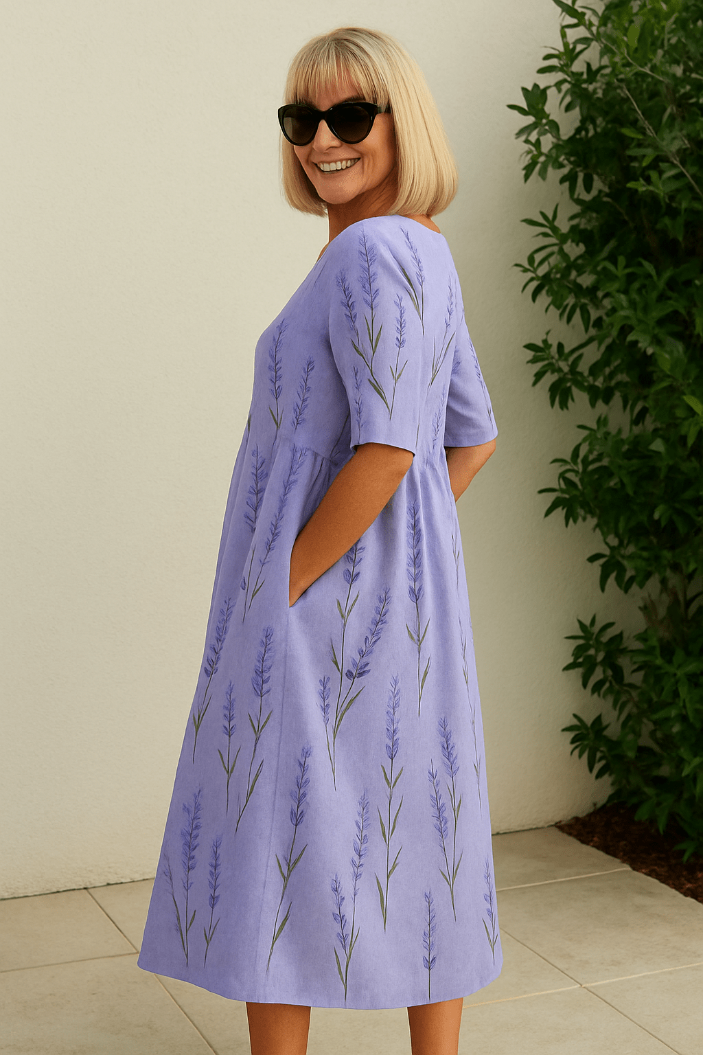 Eliza | Casual Midi Dress