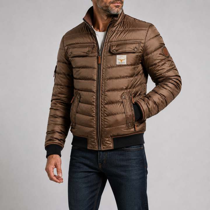 RUSSELL | VINTAGE STAND COLLAR JACKET FOR MEN