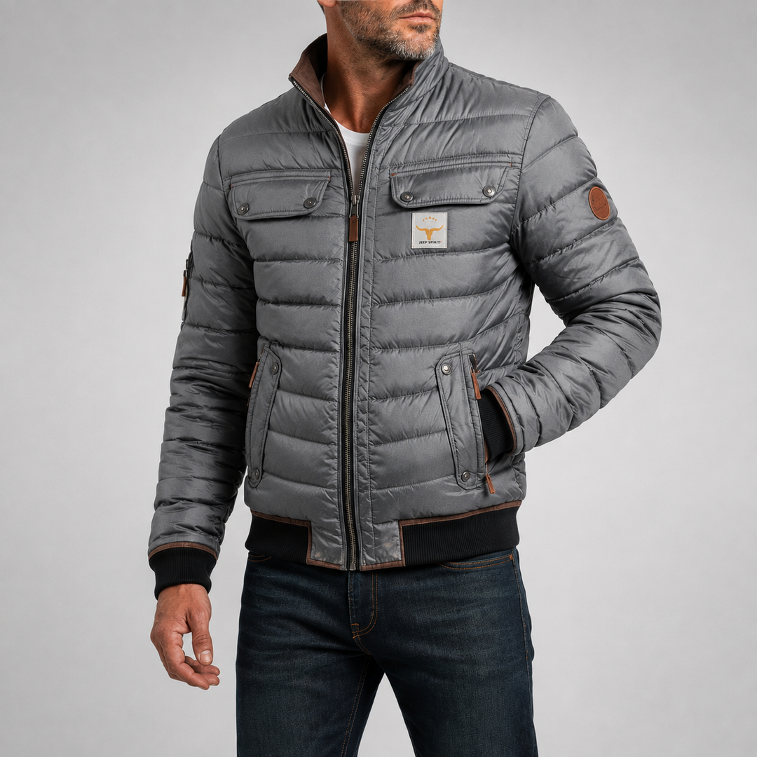 RUSSELL | VINTAGE STAND COLLAR JACKET FOR MEN