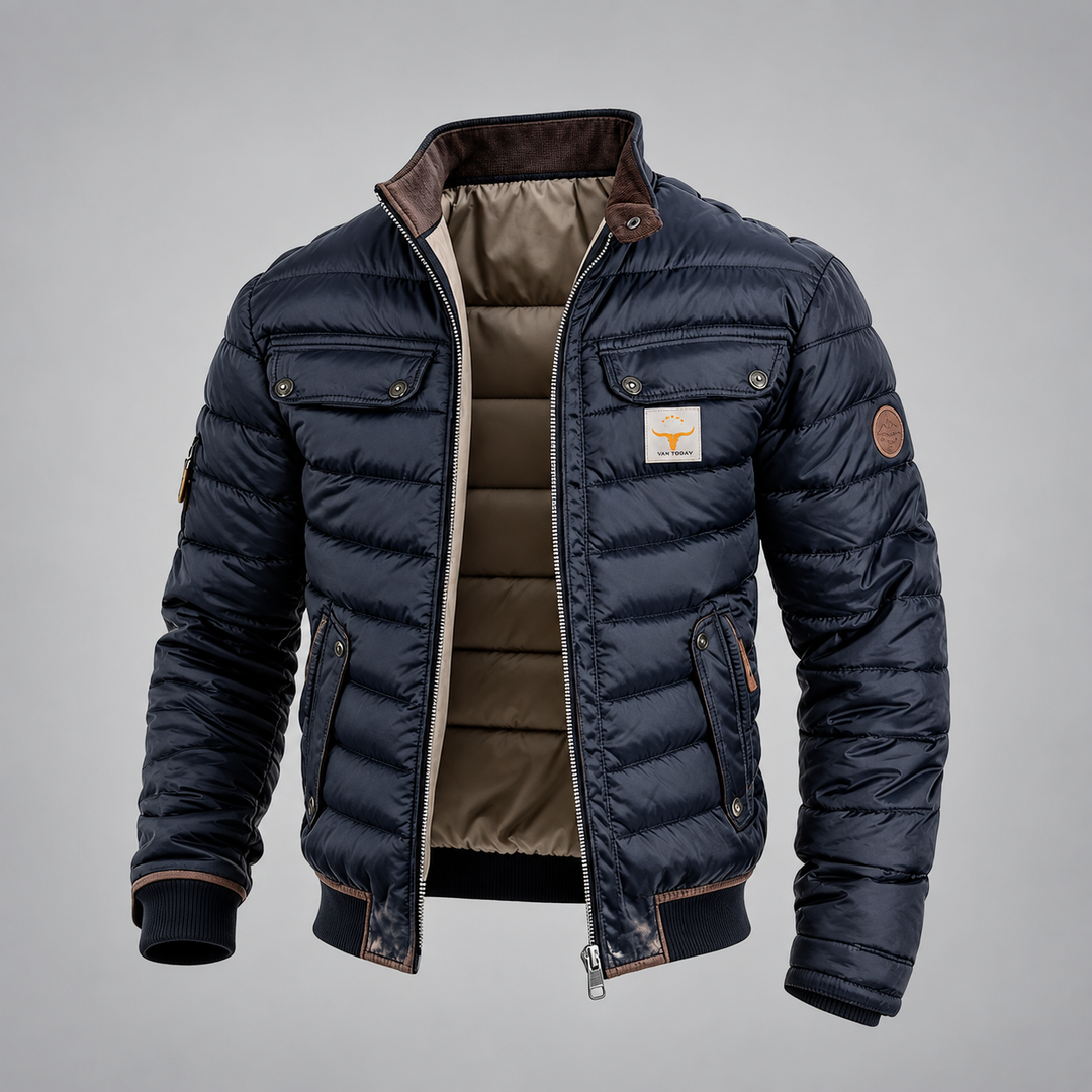 RUSSELL | VINTAGE STAND COLLAR JACKET FOR MEN