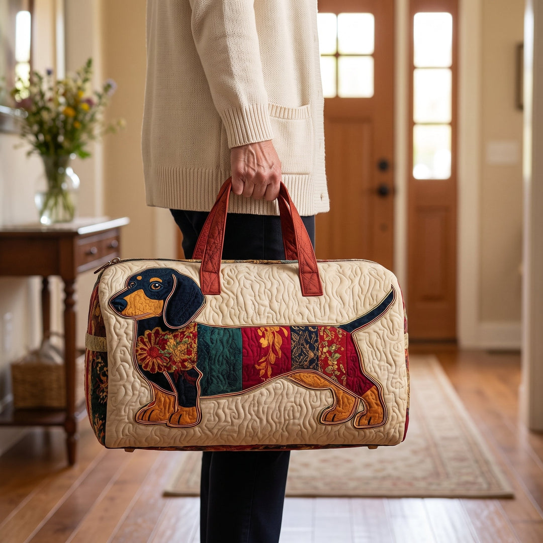 Patch Pup Quilted Duffle Bag
