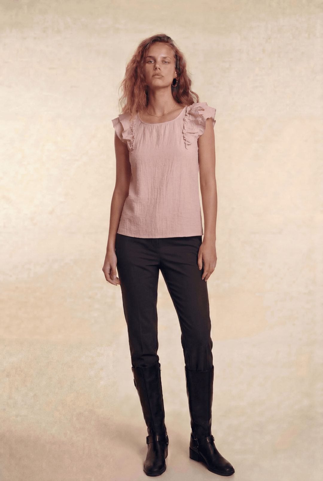 Zhavia | Classy Frill Summer Top