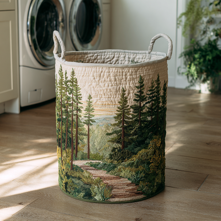 Evie | Forest Laundry Basket
