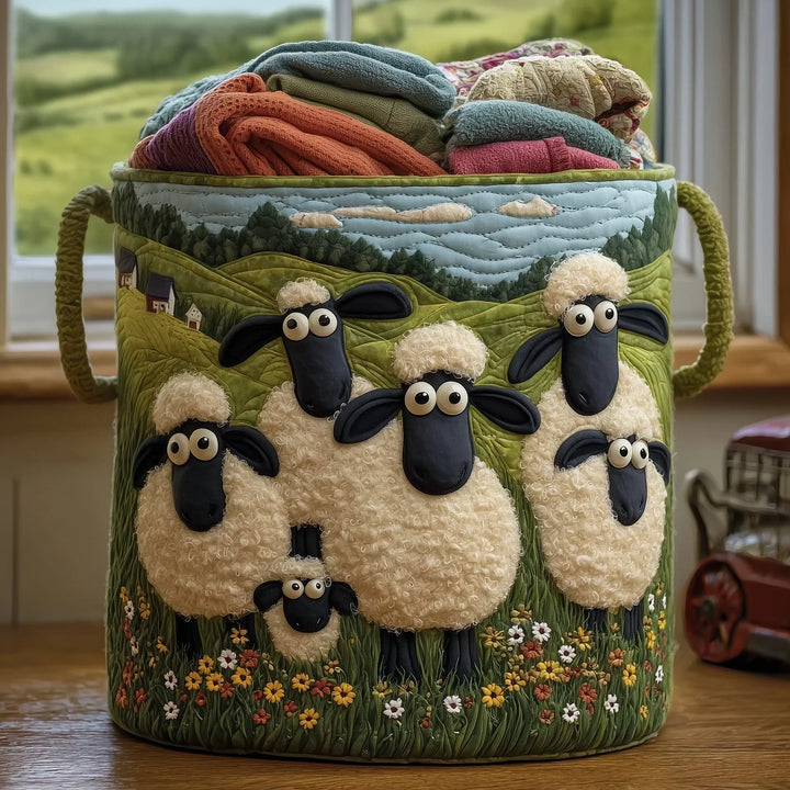 Sue | Hand-Quilted Basket