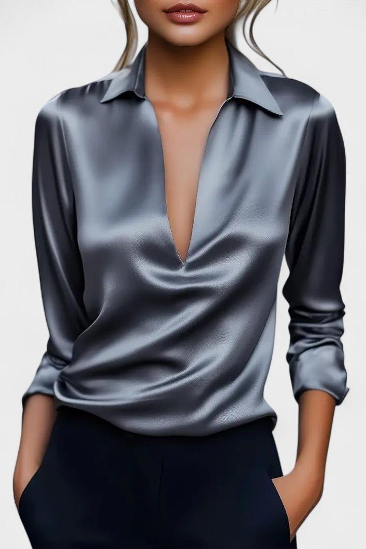 Ida | Satin Shirt