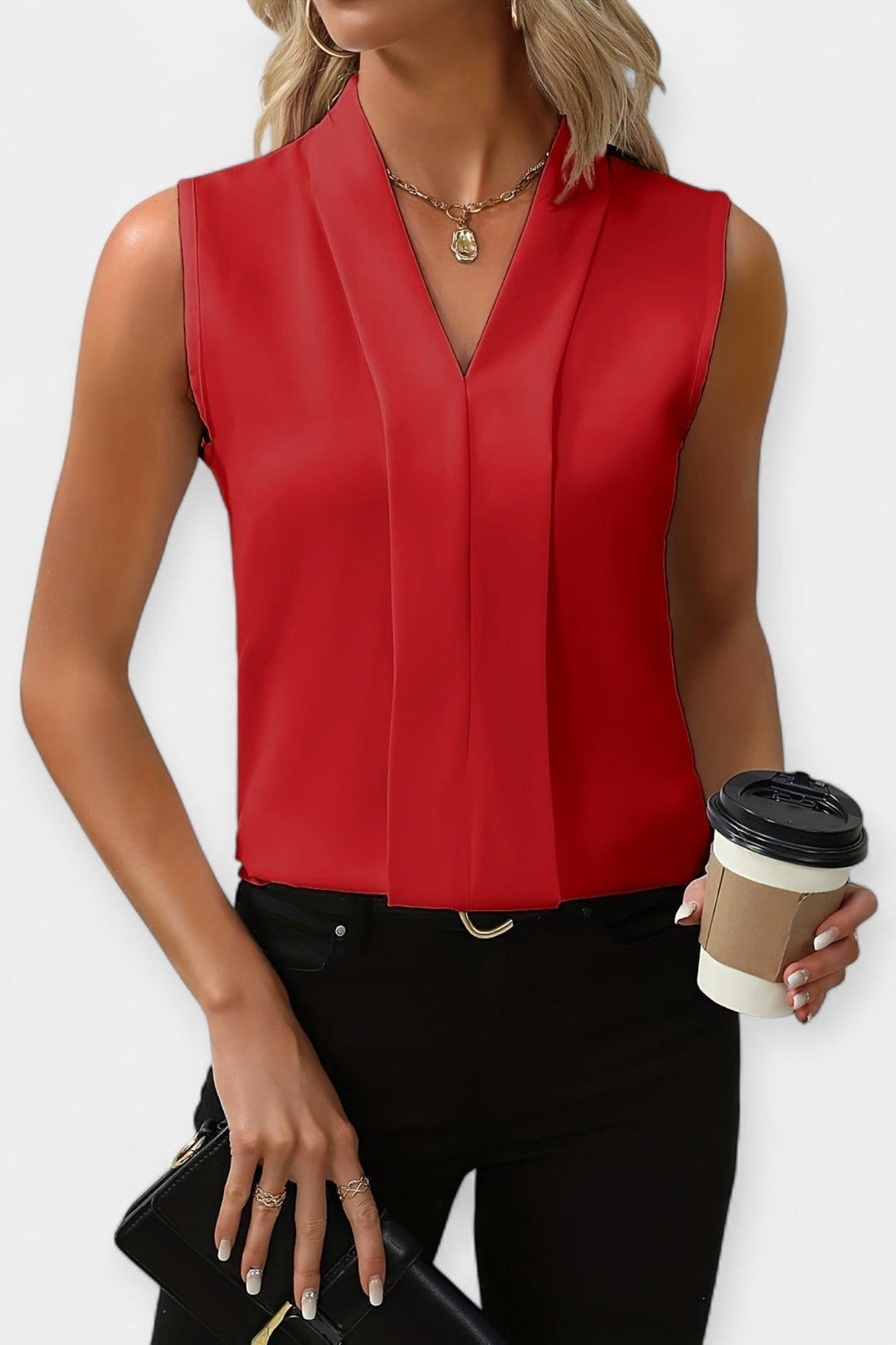 Lærke | V-neck top
