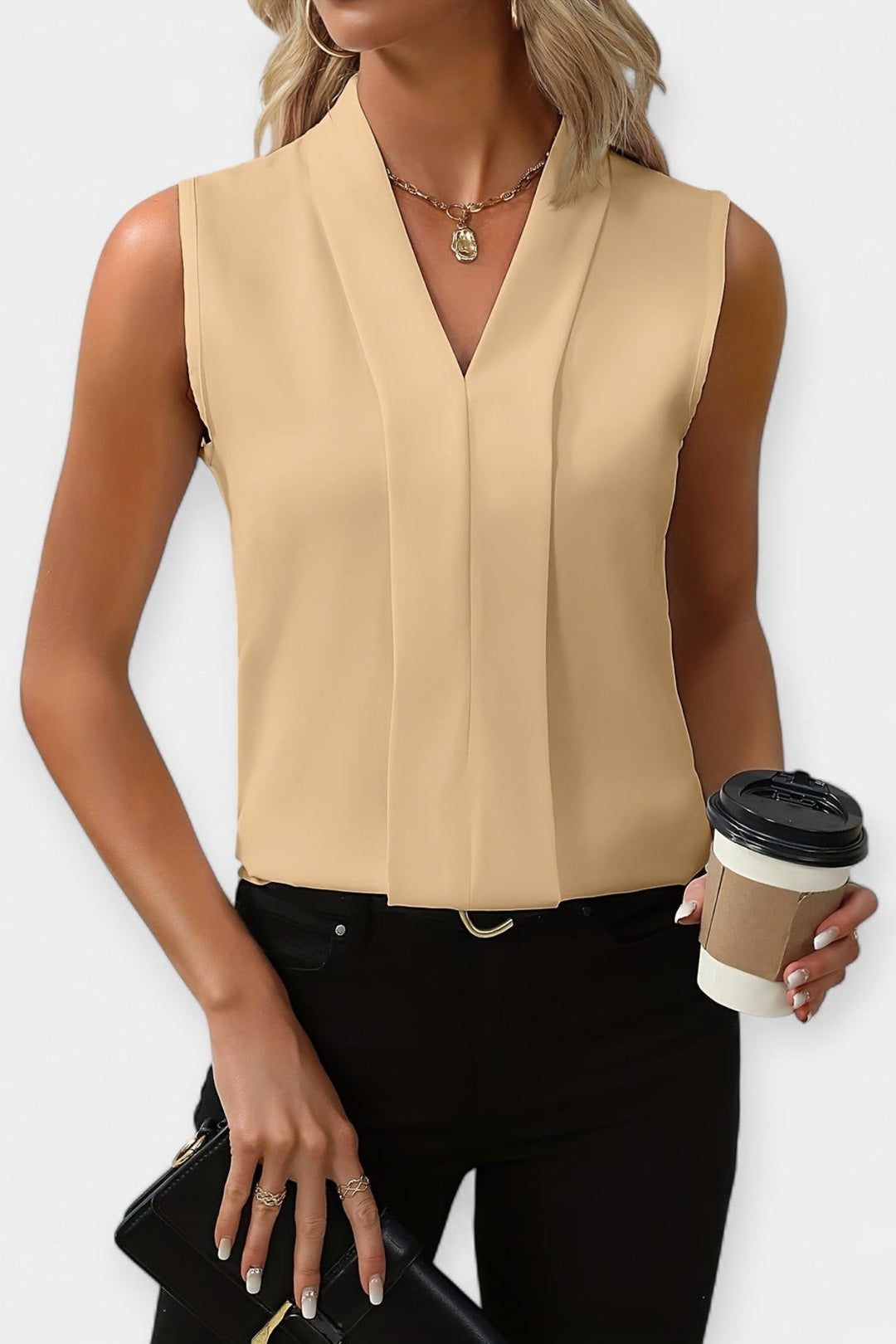 Lærke | V-neck top